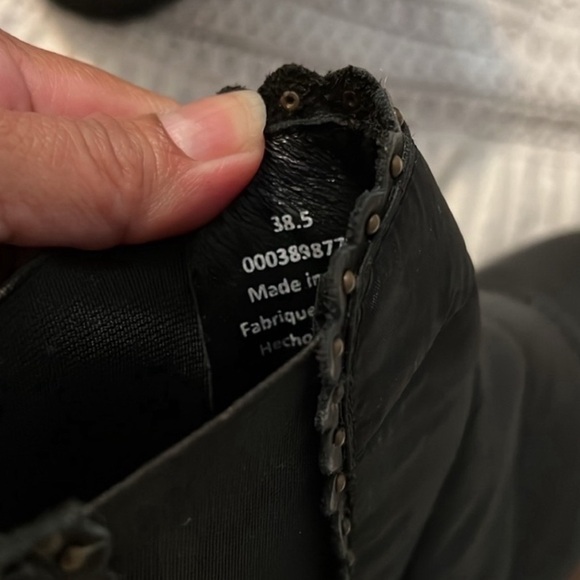 Free People Atlas Puffer Chelsea Black Booties Size 38.5 - Picture 10 of 13